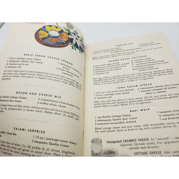 Quality Dairy Recipes Cookbook Vintage 1954 - Picture 4 of 9